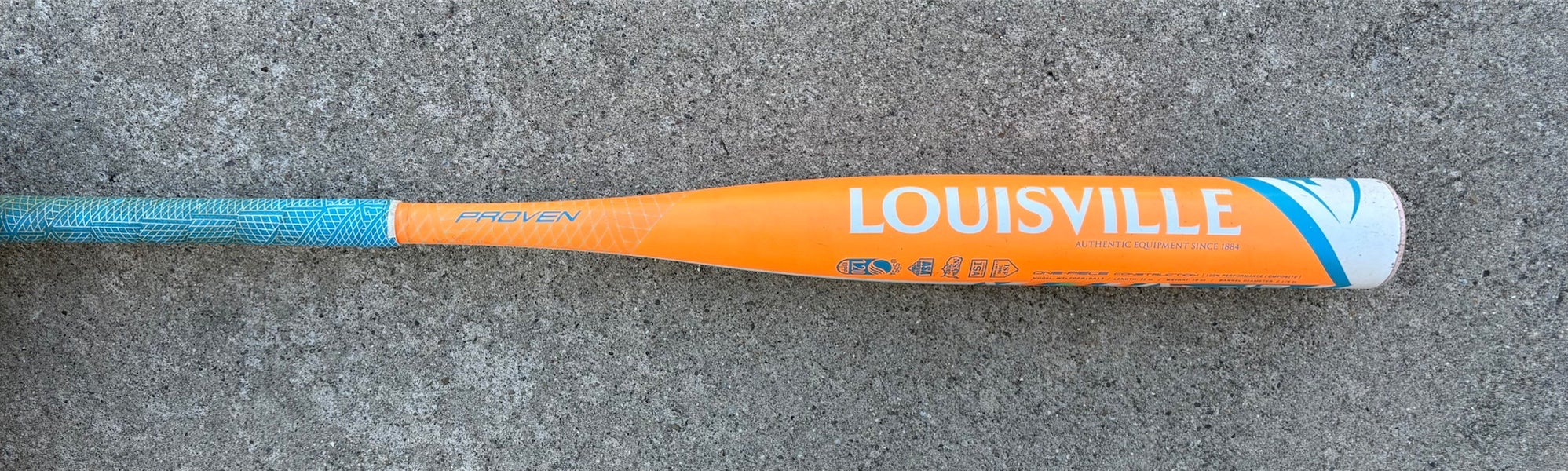 Louisville Slugger Proven Composite Bat (-13) 18 oz 31" (Used)