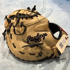 Brown Rawlings Gold Glove Elite RH First Base Baseball Glove 13" (Used)