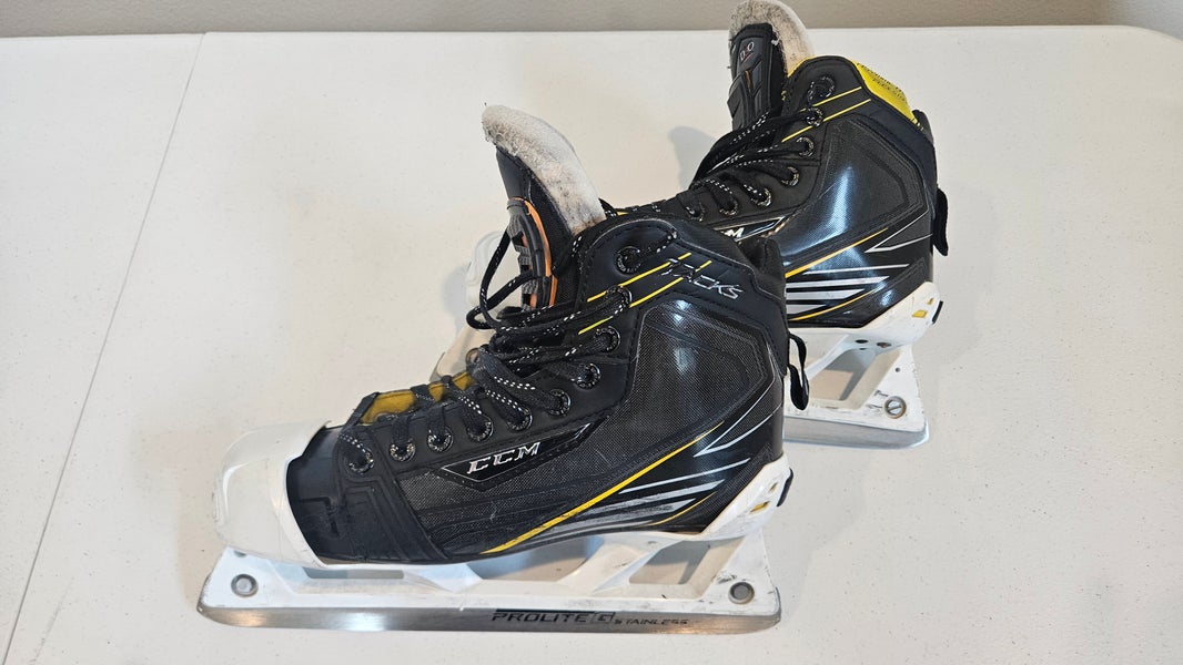 CCM Tacks Hockey Goalie Skates Regular Width Size 6 (Used)
