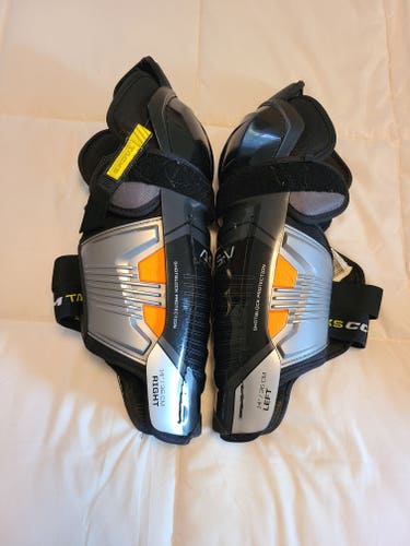 Senior CCM Tacks AS-V 14" Shin Pads (Used)