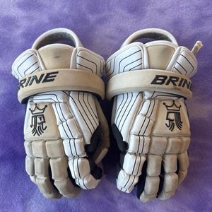 White Brine Lacrosse Gloves Large (Used)