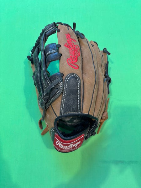 Brown Rawlings Premium Series LH Outfield Baseball Glove 12.75"