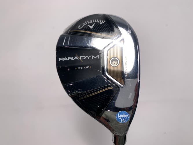 Callaway Paradym Star 5 Hybrid 24* UST Mamiya ATTAS Speed Series Ladies RH NEW