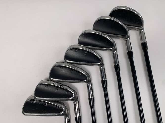 Cleveland Launcher HB Turbo Iron Set 4-PW Miyazaki C.Kua 6R Flex 4444 Regular RH
