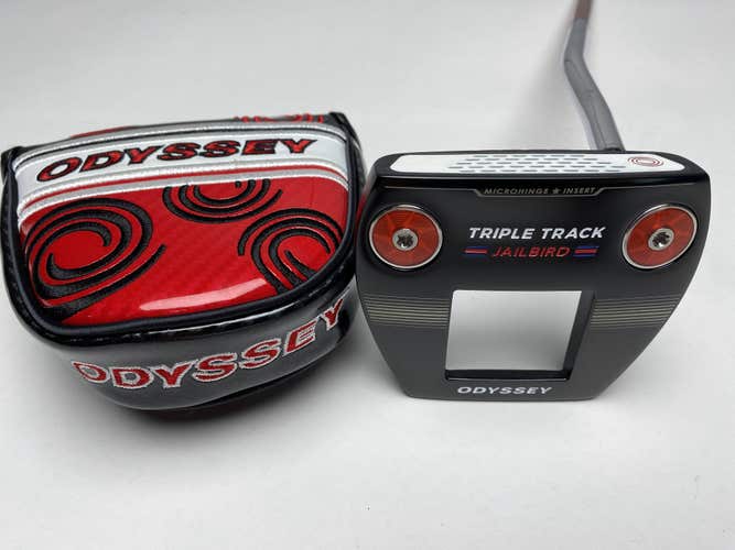 Odyssey Triple Track Jailbird Double Bend Tour Issue Putter 35.5" Mens RH HC