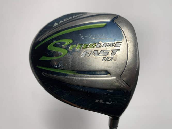 Adams Speedline Fast 10 Driver 8.5* Ping Tour 65g Stiff Graphite Mens RH