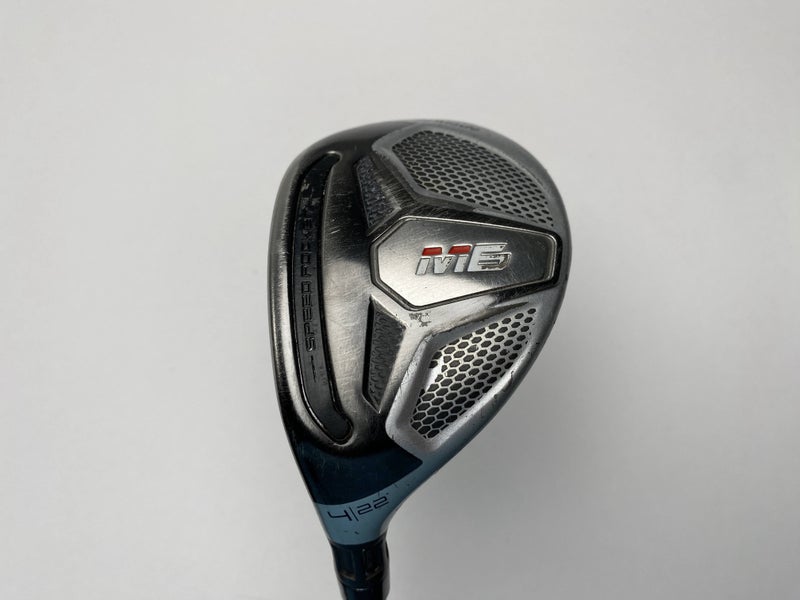 Taylormade M6 4 Hybrid 22* Fujikura Atmos 6R Regular Graphite Mens LH