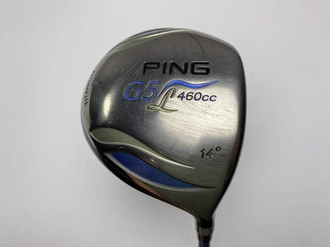 Ping G5 Ladies Driver 14* ULT 50 D Ladies Graphite Womens RH
