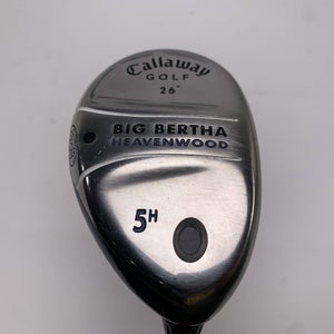 Callaway Big Bertha Heavenwood 5 Hybrid 26* Aldila Ladies Graphite Womens RH