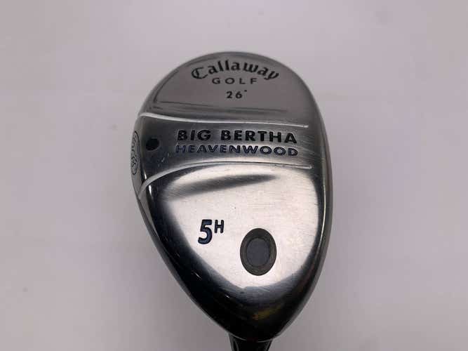 Callaway Big Bertha Heavenwood 5 Hybrid 26* Aldila Ladies Graphite Womens RH