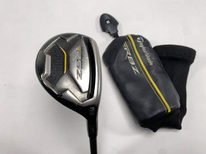 TaylorMade RocketBallz Black 3 Hybrid 19* RocketFuel 65g Regular RH HC