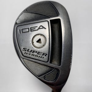 Adams Idea Super XTD 4 Hybrid 21* Fubuki AX h350ct Stiff Graphite Mens RH