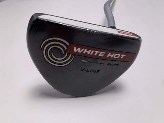 Odyssey White Hot Pro V-Line Putter 35" SuperStroke Mid Slim 2.0 Mens RH