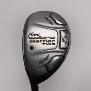 Cobra Baffler TWS 2009 4 Hybrid 23* Aldila DVS-HL 65g Regular Graphite Mens LH