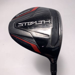 TaylorMade Stealth 3HL Fairway Wood 16.5* Fujikura Air Speeder 45g Senior RH
