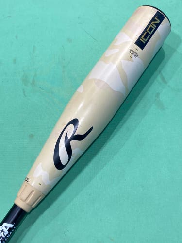 2025 Rawlings Icon Composite Bat USABat Certified (-10) Composite 18 oz 28" (Used)