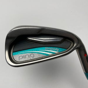 Ping 2015 Rhapsody Single 7 Iron Red Dot 1* Flat ULT220 Lite Ladies Graphite RH