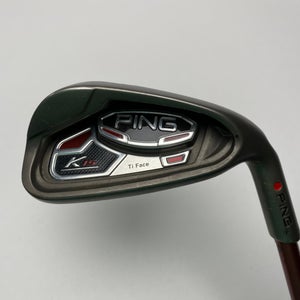 Ping K15 Single 9 Iron Red Dot 1* Flat TFC149 Regular Graphite Mens RH