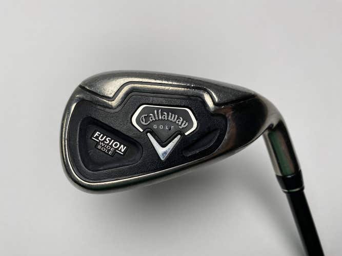 Callaway Fusion Wide Sole Single 9 Iron Regular Graphite Mens RH Oversize Grip
