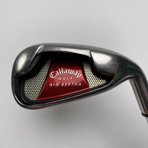 Callaway 2008 Big Bertha Single 6 Iron 2* Flat Uniflex Steel Mens RH
