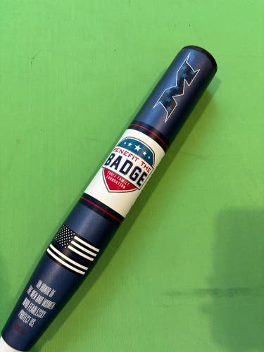 Blue 2021 Miken Benefit the Badge Bat (-8) Composite 26 oz 34"