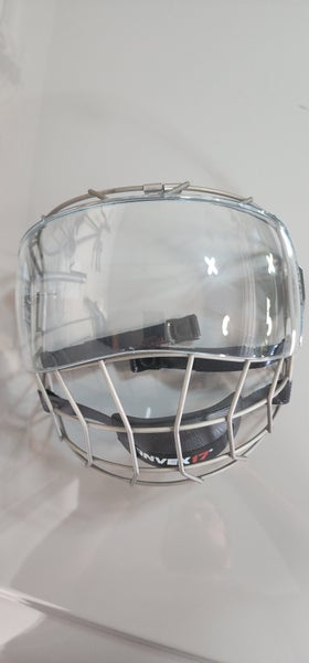 Large HockeyNinja Convex17 hybrid visor cage