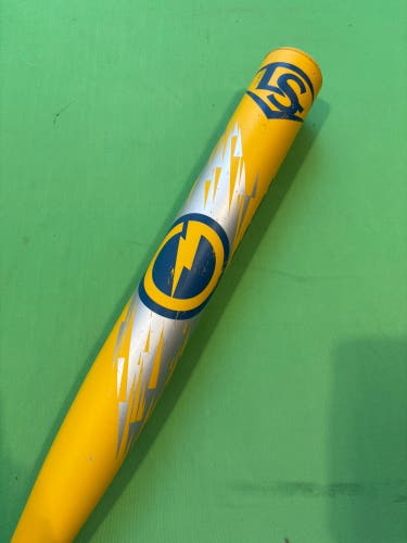 Yellow 2022 Louisville Slugger Geny Two Piece Bat (-8) Composite 26 oz 34"