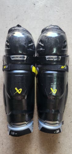 Senior Bauer Supreme M3 16" Shin Pads (Used)