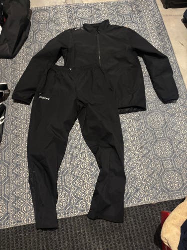 CCM black skate suit, medium