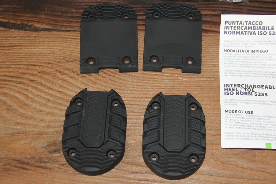 NEW  Dalbello Heel & Toe Replacement spare kids boots soles pair