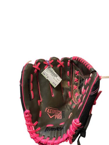Used Franklin 22320-11 LH Throw Fastpitch Gloves Grey 11" 11706-S000361397