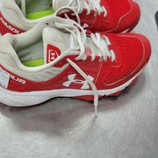 Used Under Armour TURF 5 BB/SB Cleats Red Junior 05 11497-S000151620