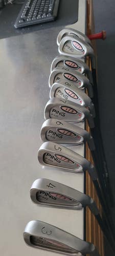 Used Ping I3 OVERSIZE Womens Iron Set RH 3I-SW 11497-S000151611