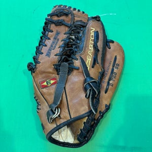 Brown Easton Reflex Ultra RH Outfield Softball Glove 13"