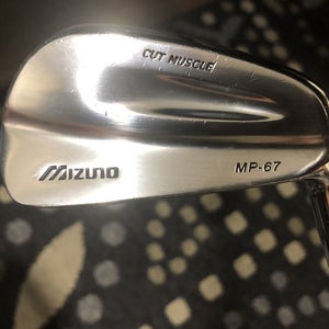 Mizuno MP-67 6 Iron, Stiff Steel, +1/2", Authentic