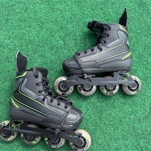 Junior Tour Code 9 Inline Skates Regular Width Size 11-1 Adjustable (Used)
