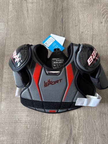 Medium Youth Bauer Lil Sport Shoulder Pads (New)