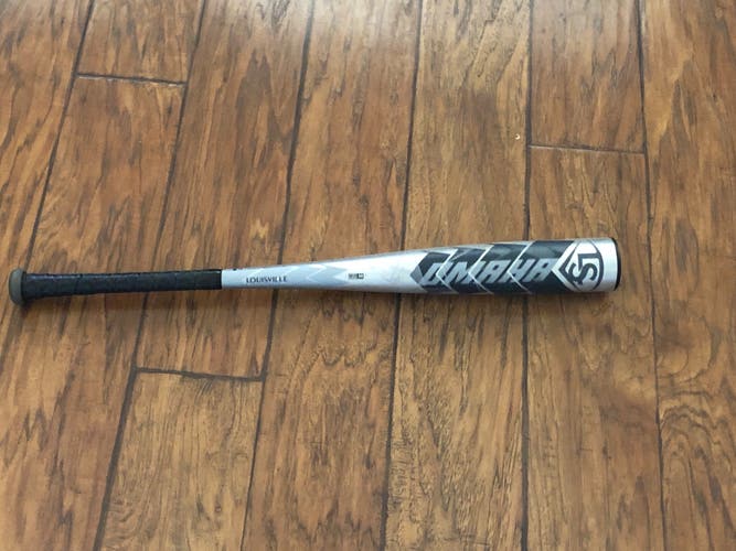2021 Louisville Slugger Omaha Alloy BBCOR Certified Bat (-3) 26 oz 29" (Used)