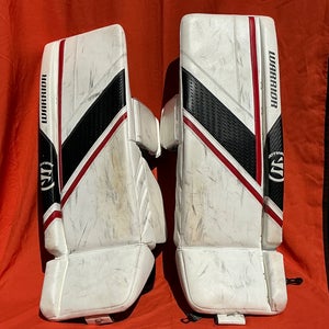 32" +1 Warrior Ritual G6 E+ Goalie Leg Pads (Used)