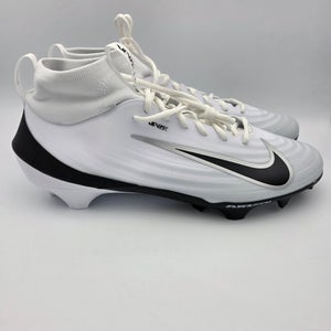 Nike Zoom Air Vapor Pro 1 White/Black Football Cleats IB2495-105 Size 15