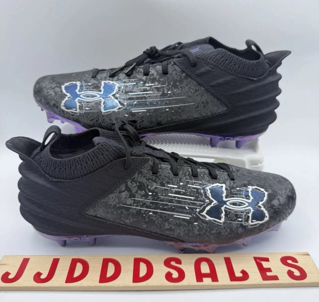 Under Armour Blur 2 MC Suede Football Cleats Black 3027978-001