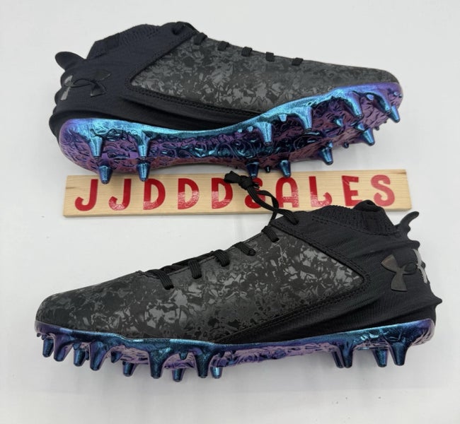 Under Armour Blur 2 MC Suede Football Cleats Black 3027978  display picture 2