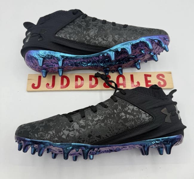 Under Armour Blur 2 MC Suede Football Cleats Black 3027978  display picture 3