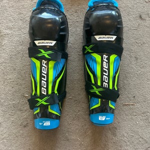 Youth Bauer X 10" Shin Pads (New)