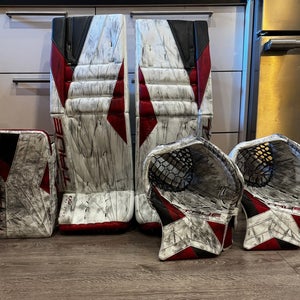 34 + 1.5  2024 True Catalyst PX3 Regular Goalie Full Set Pro Stock (Used)