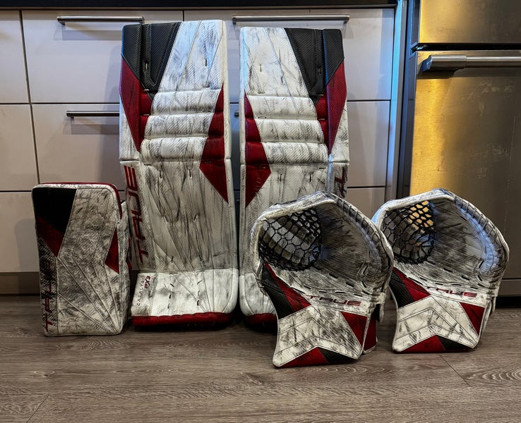 34 + 1.5  2024 True Catalyst PX3 Regular Goalie Full Set Pro Stock (Used)