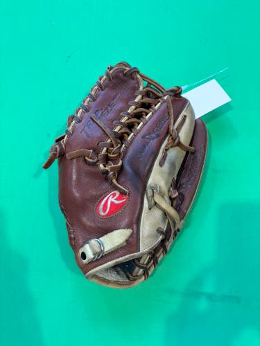 Brown Rawlings Gold Glove Elite RH Outfield Baseball Glove 12.25"