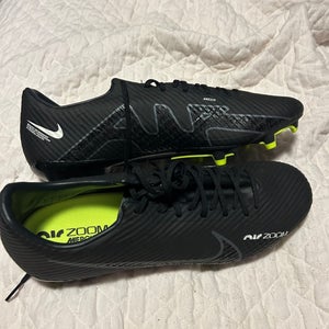 Black Men's Size M 12.5 (W 13.5) Nike Air Zoom T90 Supremacy Cleats (New)