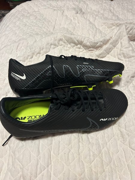 Black Men's Size M 12.5 (W 13.5) Nike Air Zoom T90 Supremacy Cleats (New)