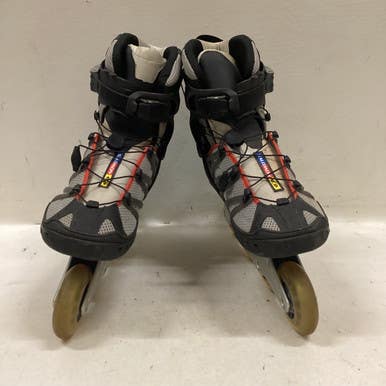 Used Salomon MOTION 8 TI Senior Rec Fitness Skates Grey Senior 10 11725-S000490620